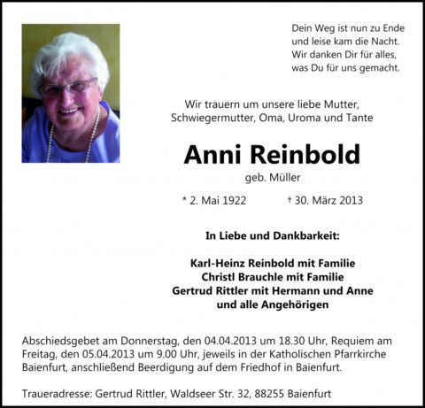 Anni Reinbold