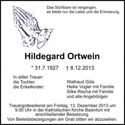 Hildegard Ortwein