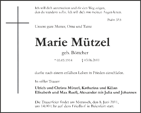 Marie Mützel