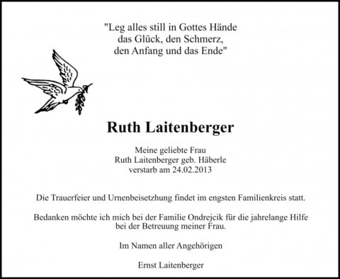 Ruth Laitenberger