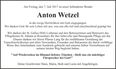 Anton Wetzel