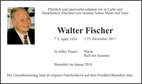 Walter Fischer