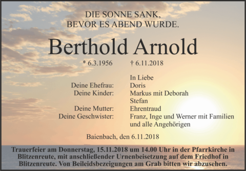 Berthold Arnold